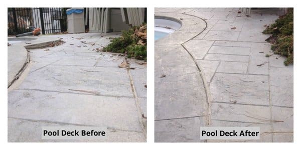 Pool Deck Lifting